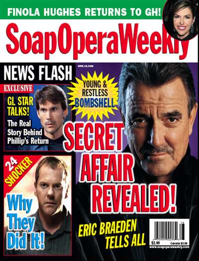 soap opera updates in canadian