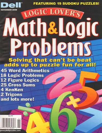 Dell Math & Logic Problems Magazine Subscription Canada