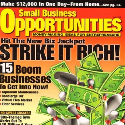 Small Business Opportunities Magazine Subscription Canada