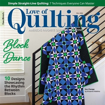 Fons & Porters Love Of Quilting Magazine Subscription Canada