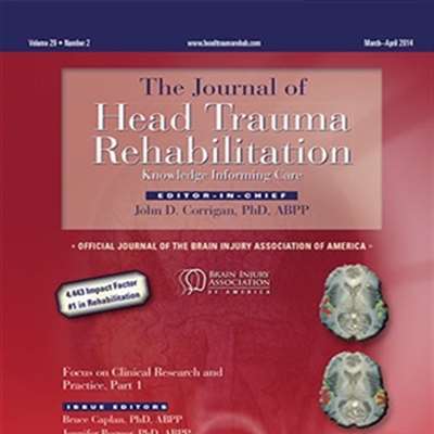 Journal Of Head Trauma Rehabilitation Magazine Subscription United States